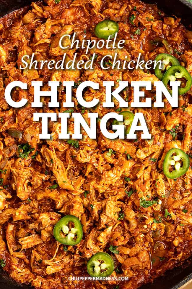 Chicken Tinga (Chipotle Shredded Chicken)