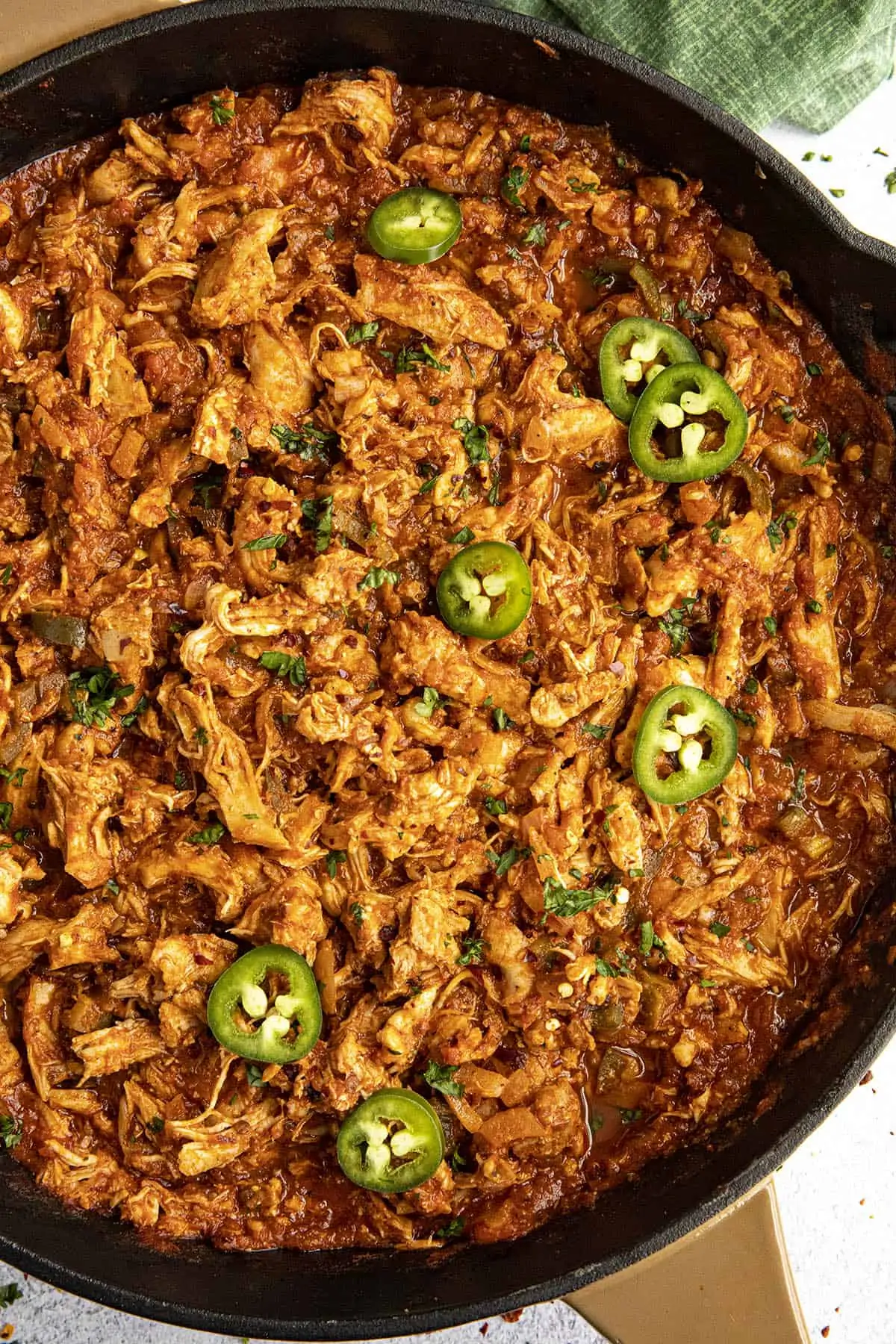 Chicken Tinga Recipe (Spicy Chipotle Shredded Chicken)