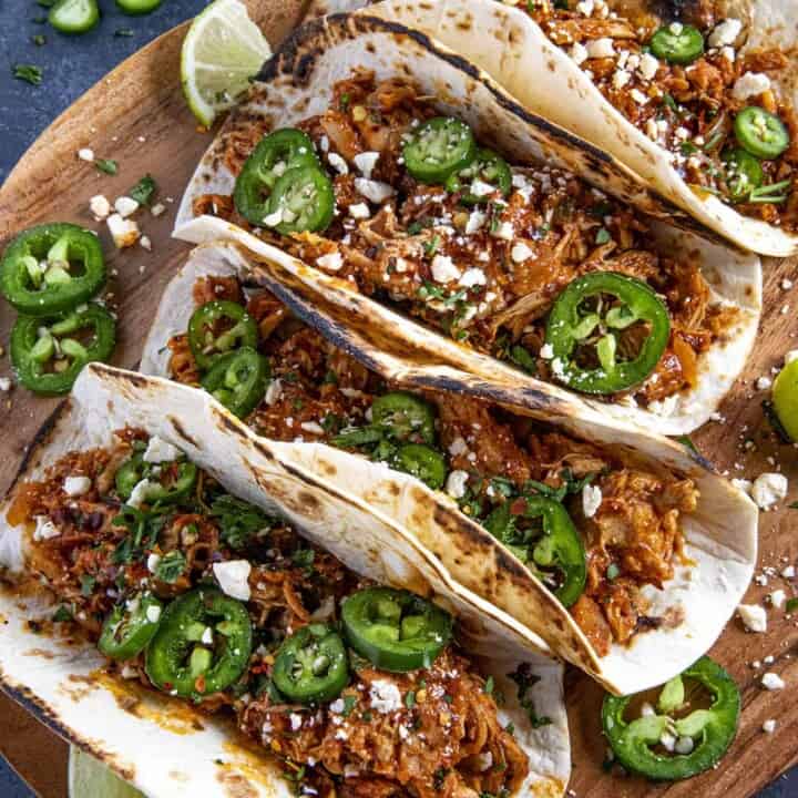 Chicken Tinga Tacos Chili Pepper Madness