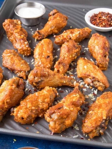 Garlic Parmesan Chicken Wings