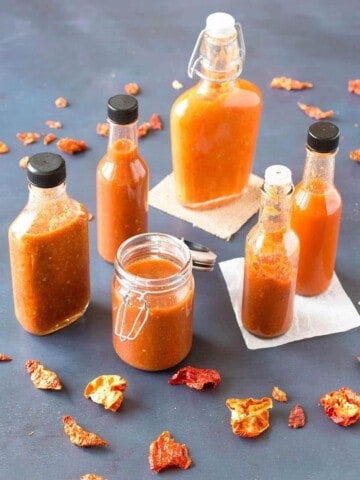 Homemade Louisiana Style Hot Sauce