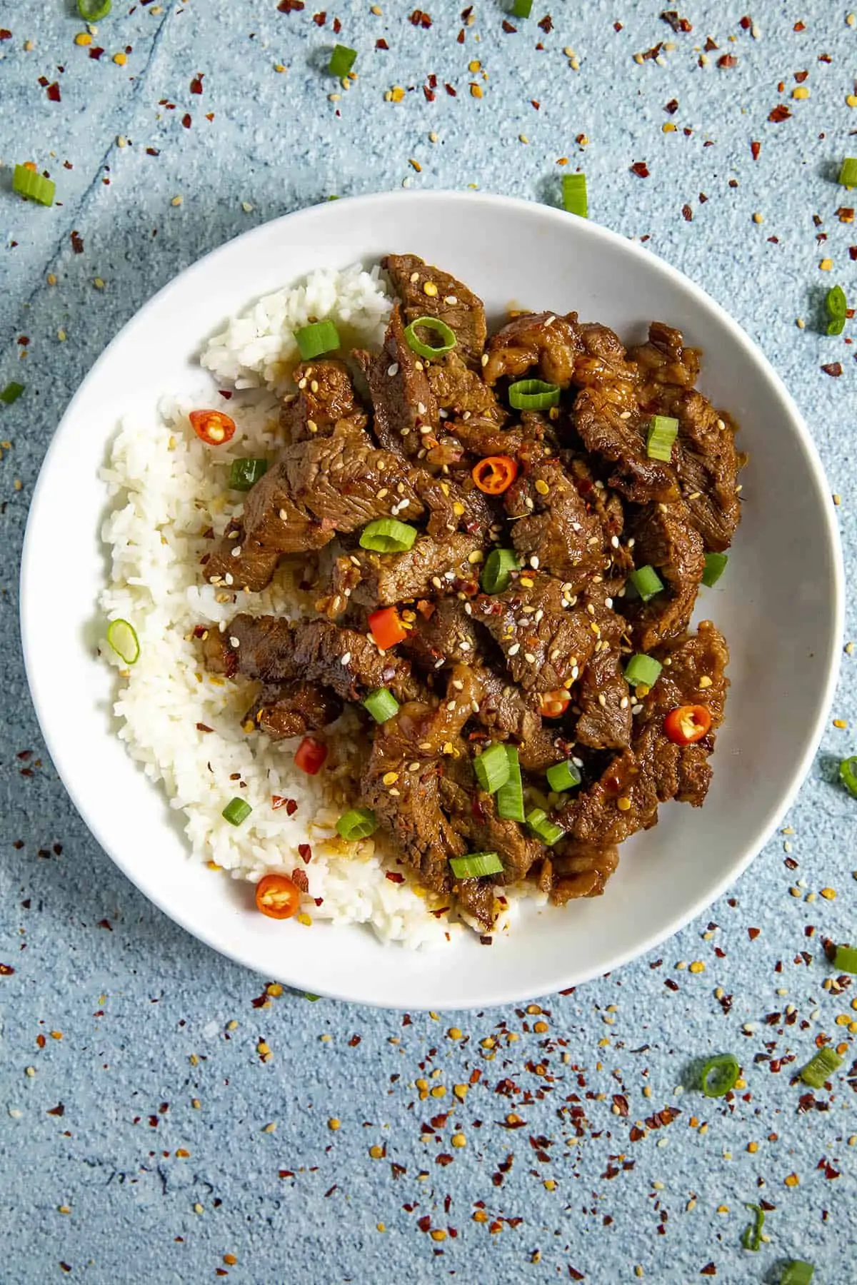 Korean Bulgogi in a bowl