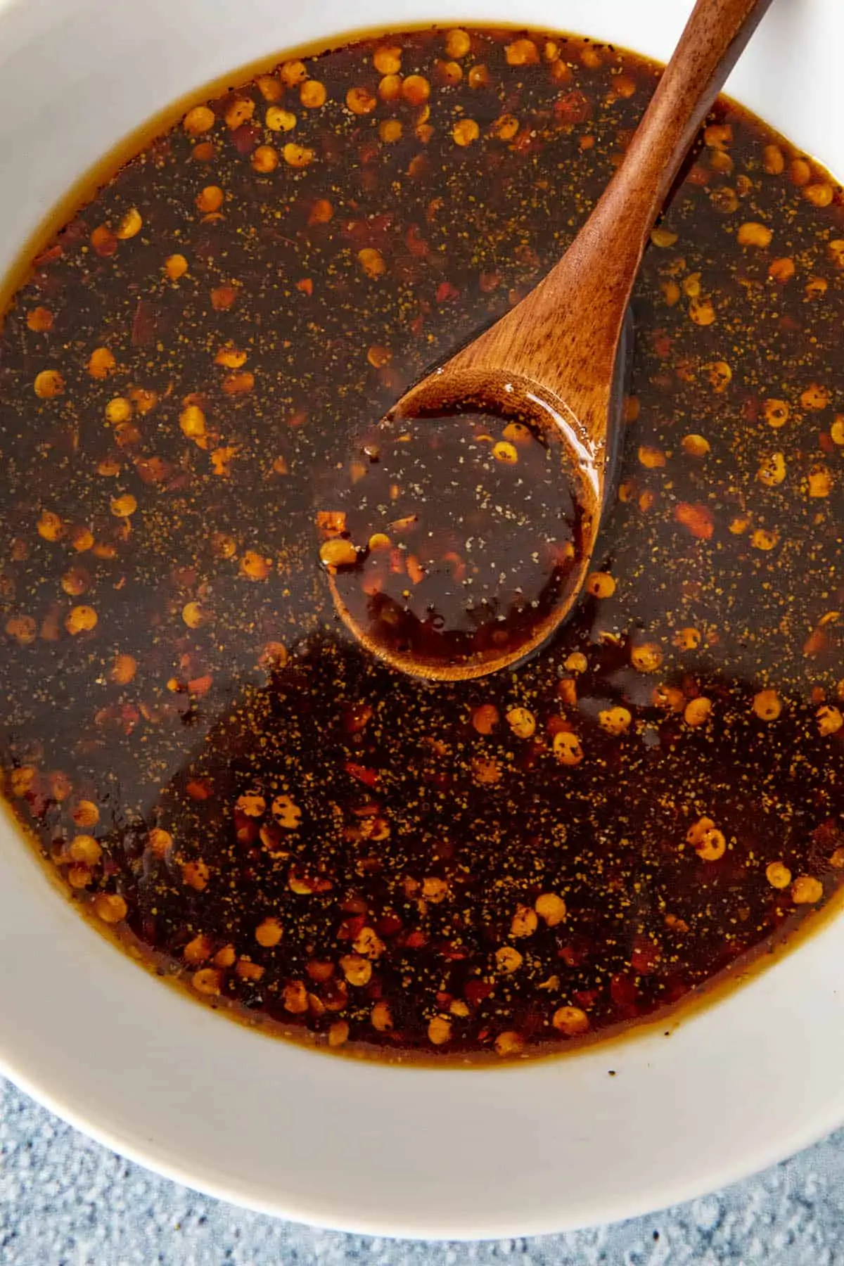 Bulgogi Sauce on a spoon
