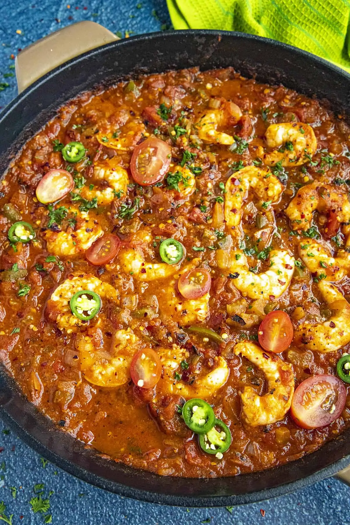 Spicy Cajun Shrimp looking absolutely delicious