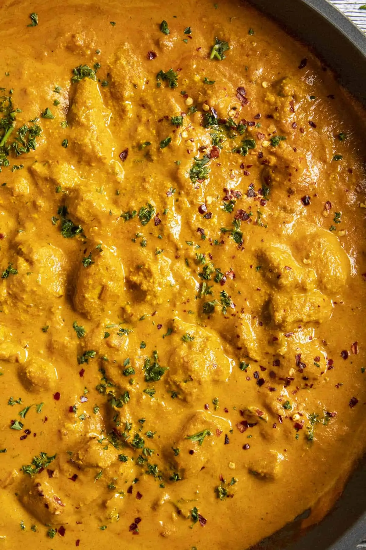 Chicken Tikka Masala in a pan