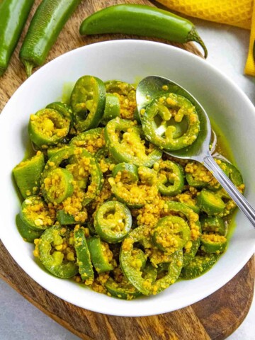 Green Chilli Pickle Recipe