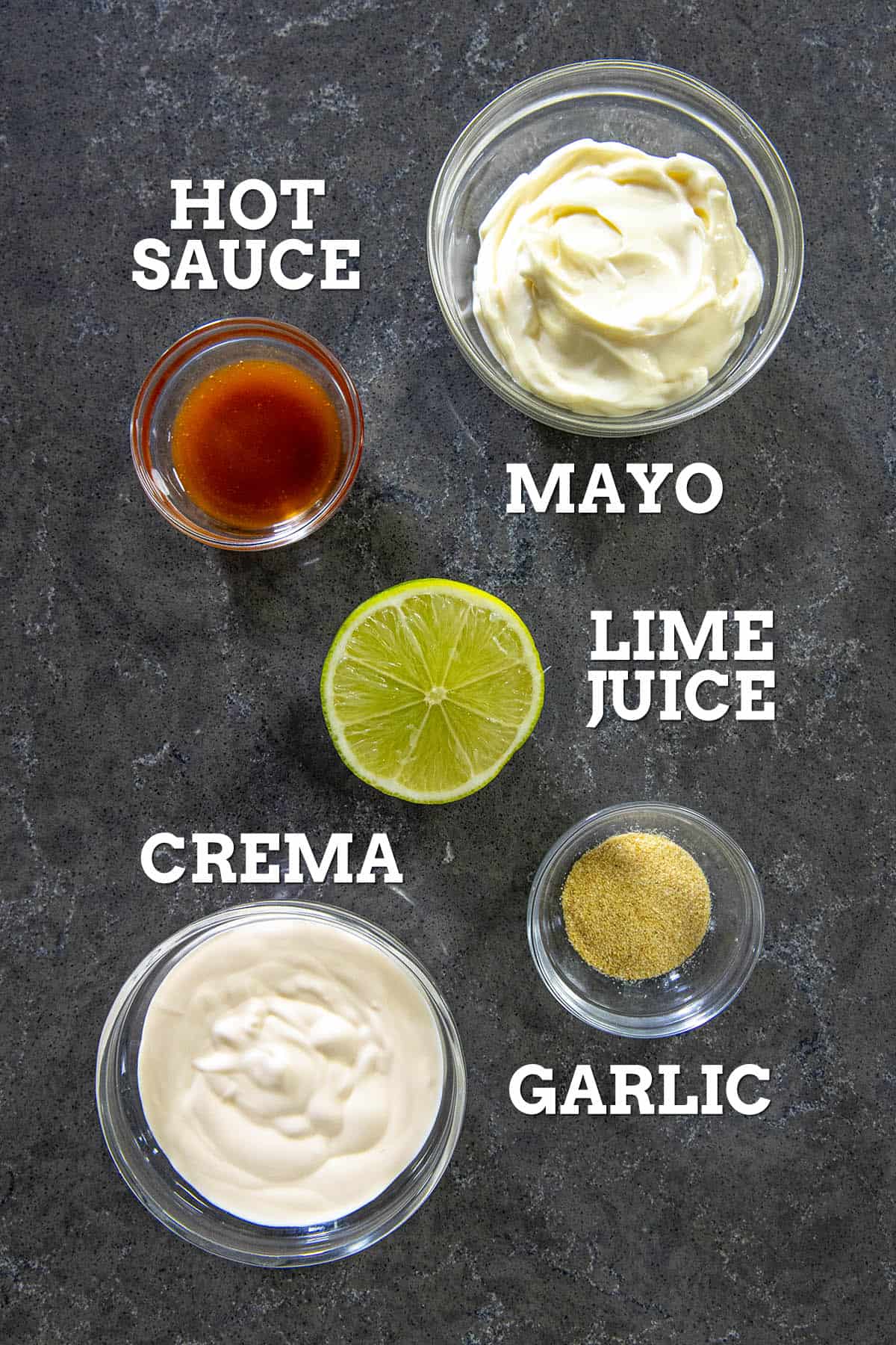 Fish Taco Sauce Ingredients