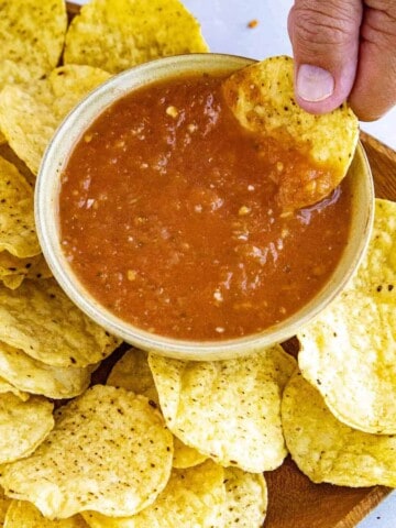 Salsa Roja Recipe - Mexican Red Table Sauce