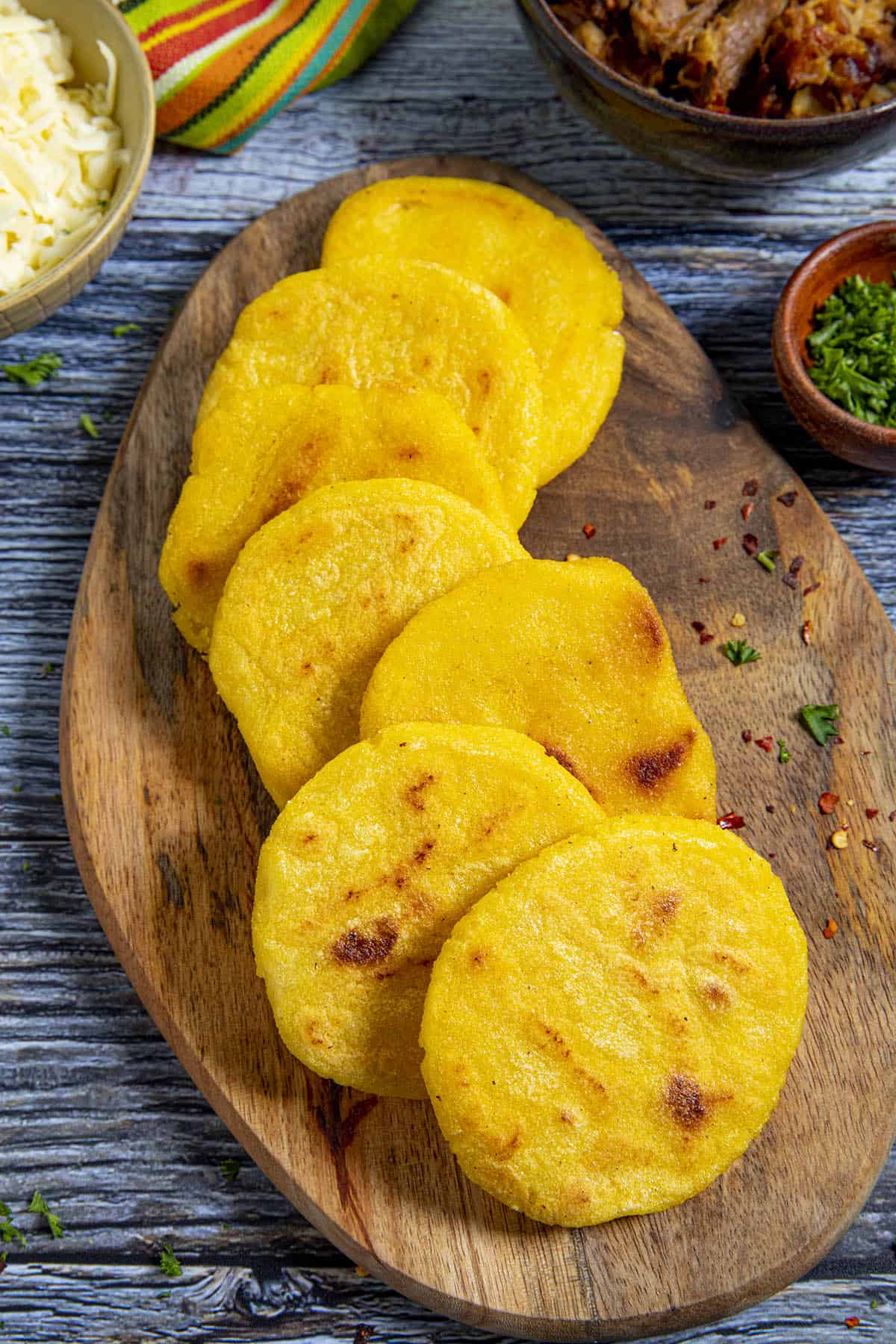 traditional venezuelan food arepa