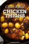 Cajun Baked Chicken Thighs Recipe