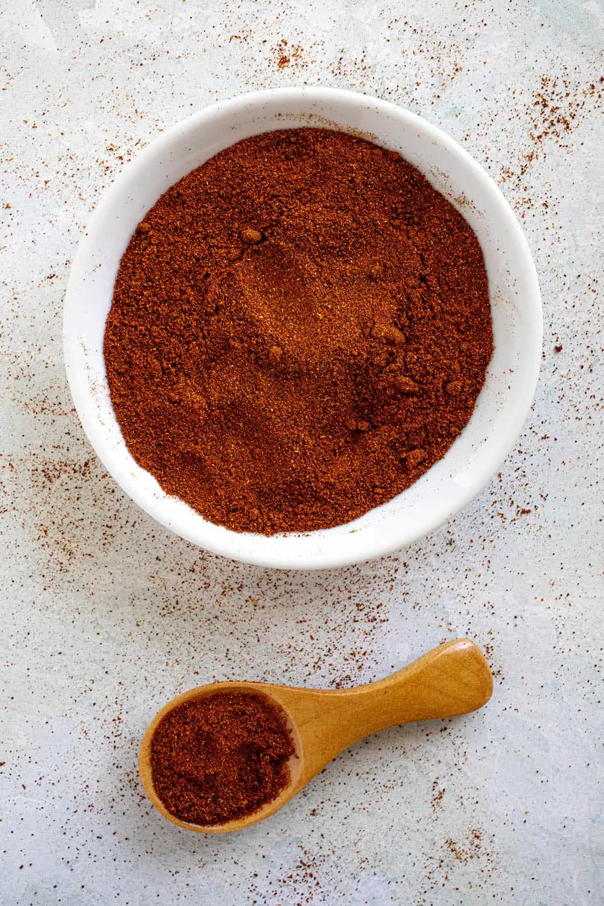 Chipotle Powder on a spoon.