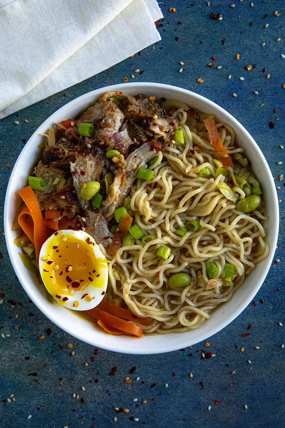 Miso Ramen in a bowl