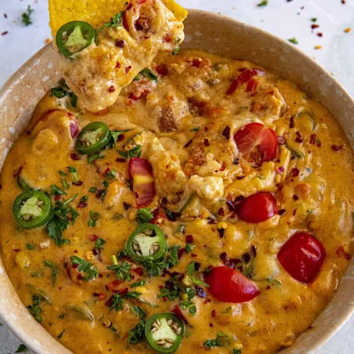 Trying the best ever Queso Dip