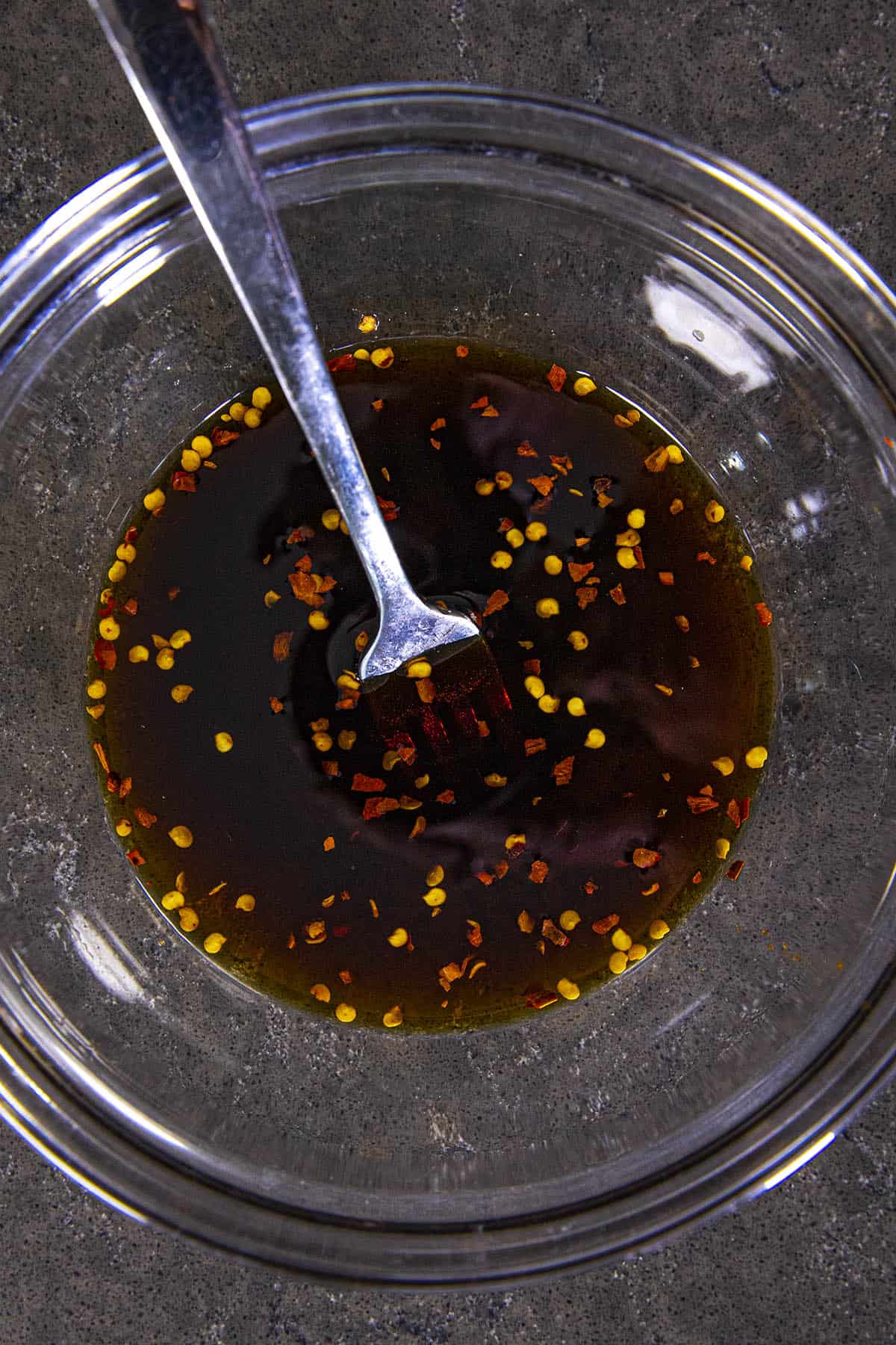 Bourbon Chicken Sauce in a bowl