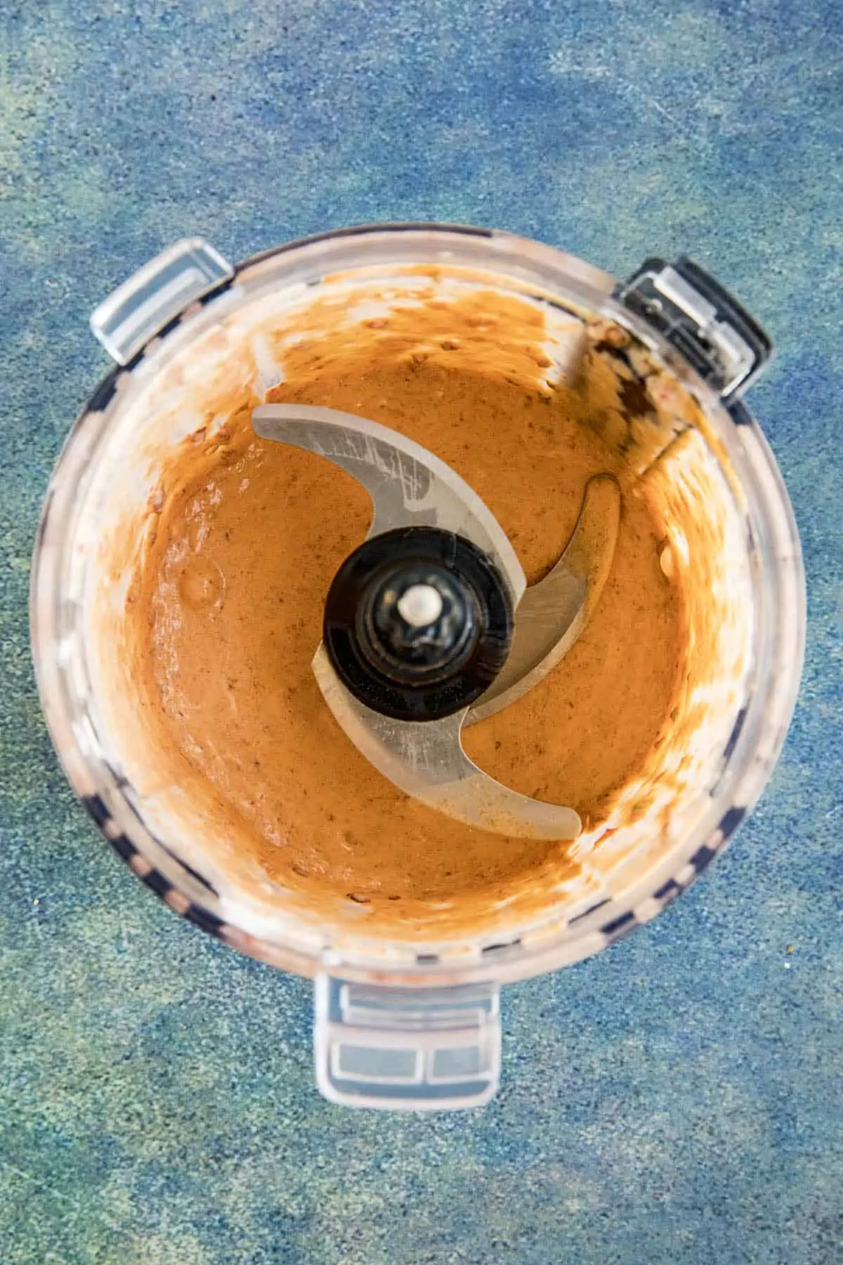 Chipotle Mayo in a food processor.