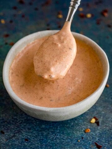 Chipotle Mayo in a bowl.