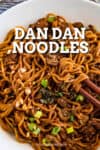 Dan Dan Noodles Recipe