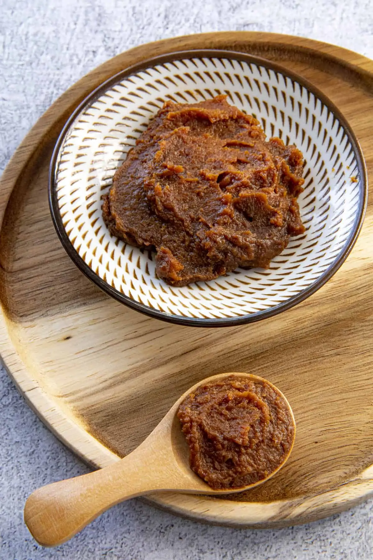 Doenjang (Korean Bean Paste) in a bowl