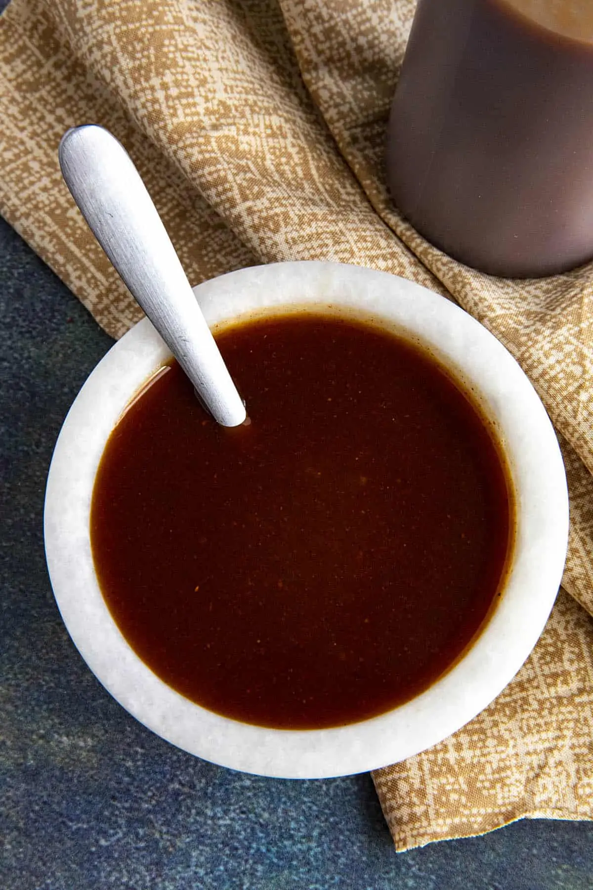 Homemade Mumbo Sauce in a bowl