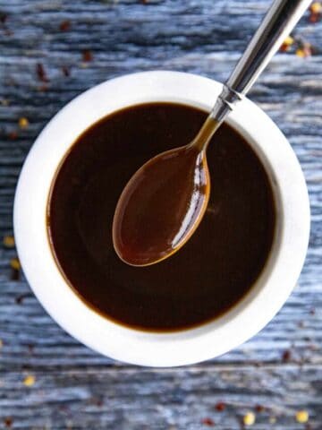 Easy Tonkatsu Sauce ready to serve