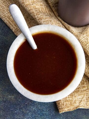 Homemade Mumbo Sauce in a bowl