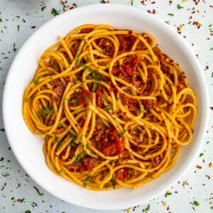 Bucatini all Amatriciana Recipe