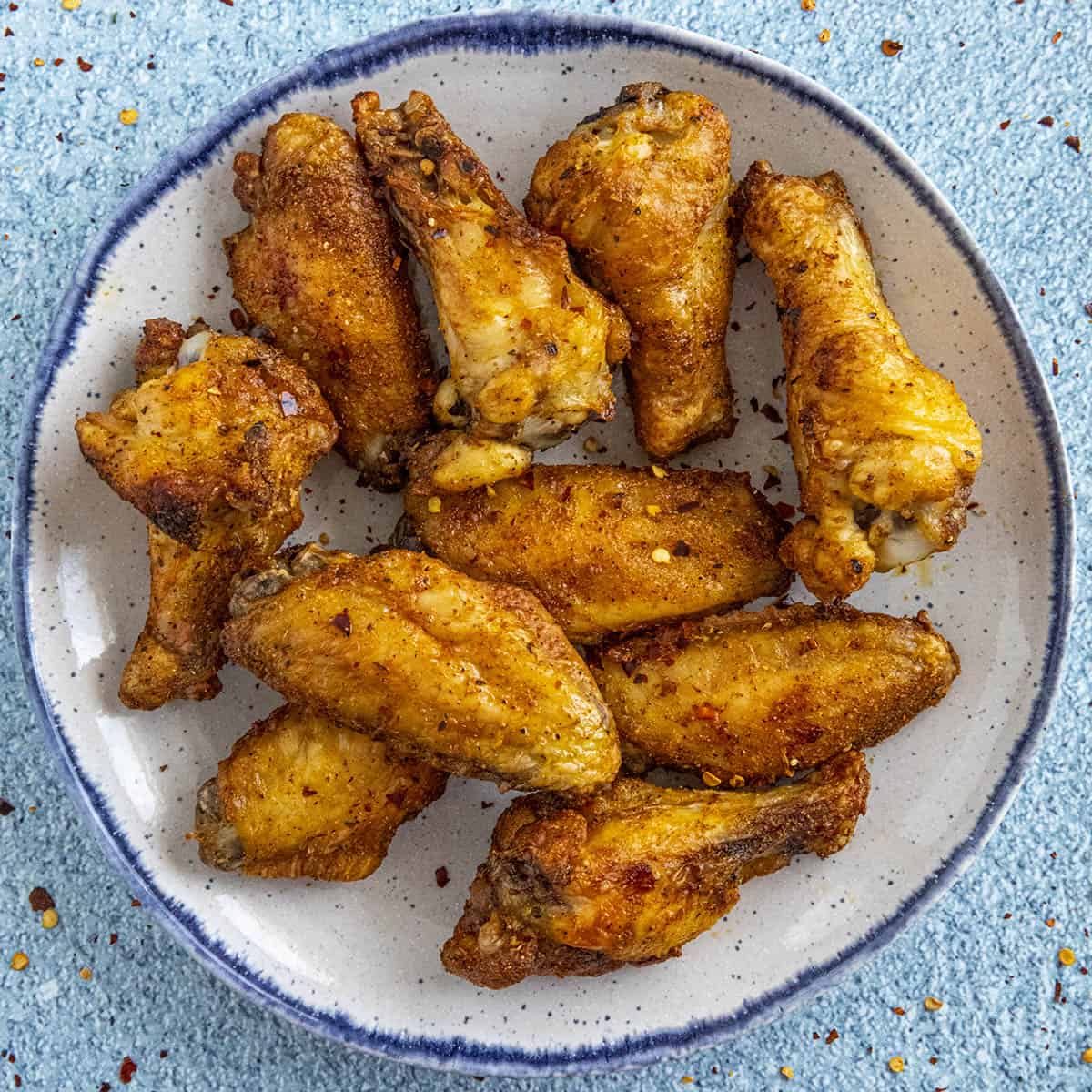 Air Fryer Chicken Wings Recipe - Chili Pepper Madness