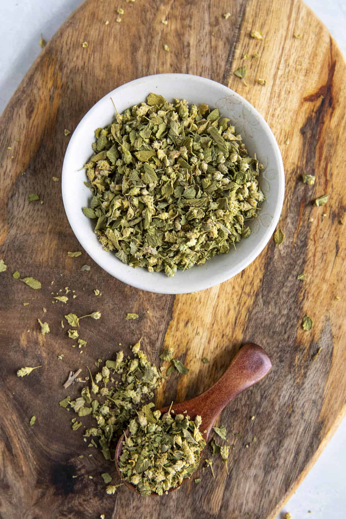 Mexican Oregano in a bowl