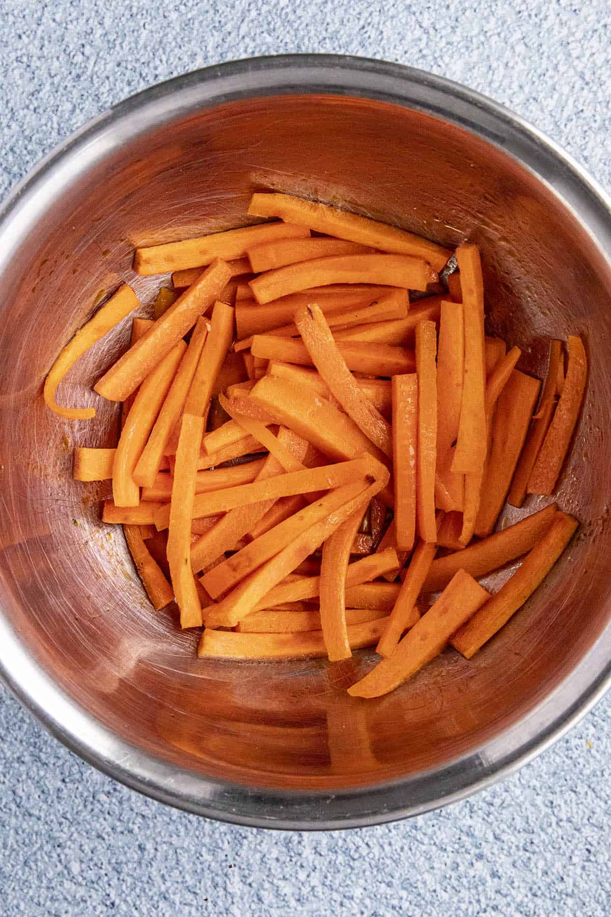 Seasoned carrots for Chicken Ramen