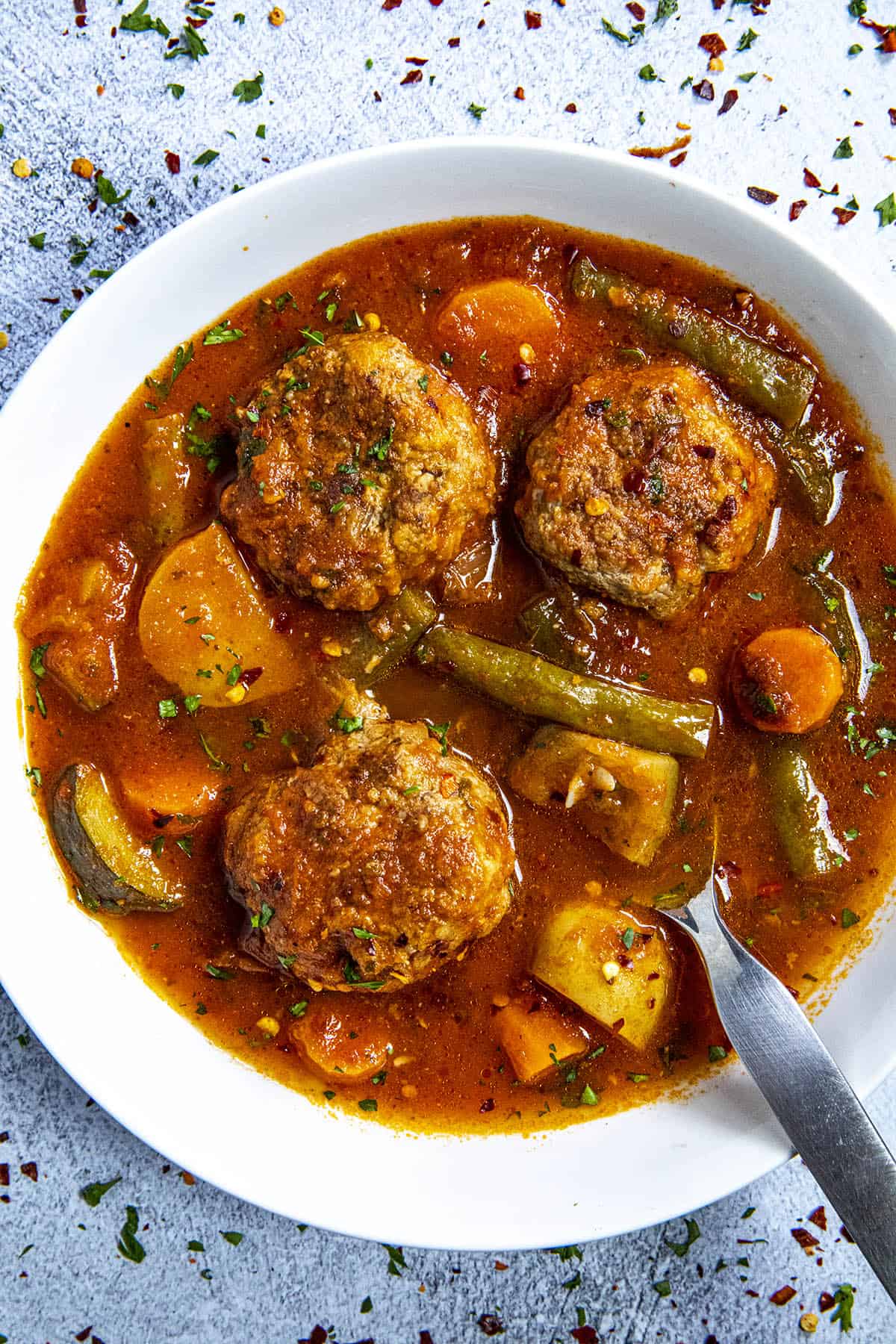 Albondigas Soup Recipe (Caldo de Albondigas) - Chili Pepper Madness