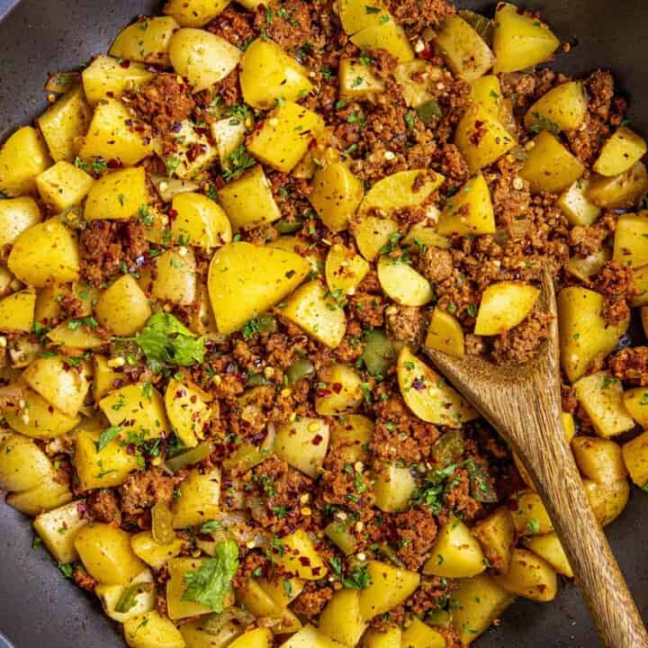 Papas con Chorizo Recipe