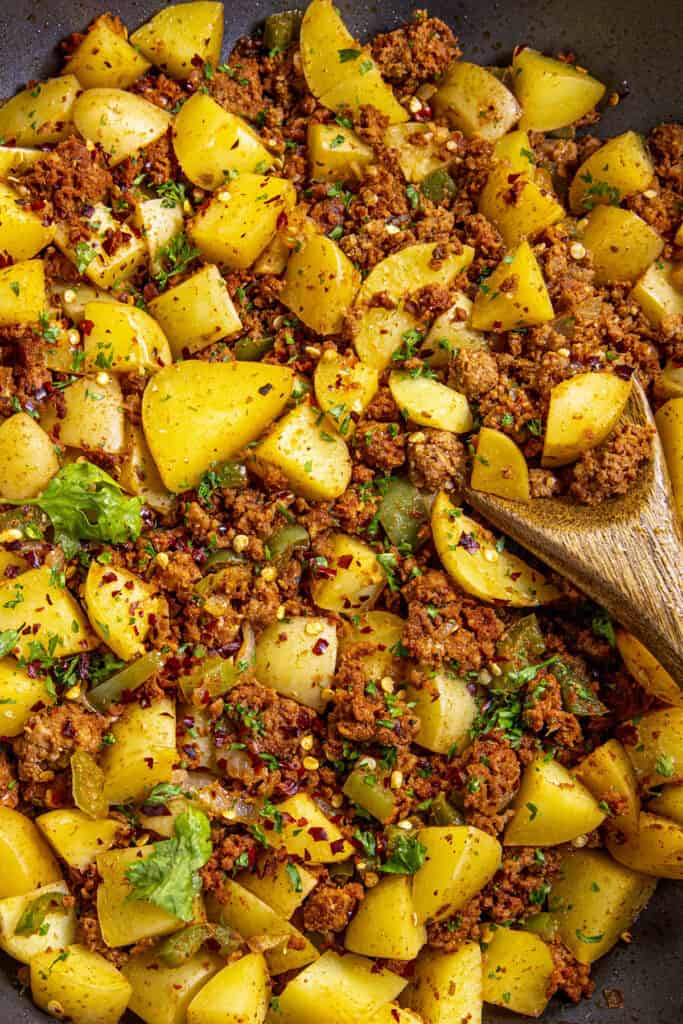 Papas con Chorizo Chili Pepper Madness