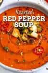 Roasted Red Pepper Soup Recipe