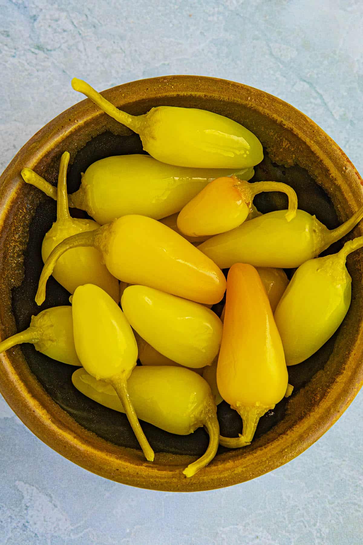 Cascabella Peppers in a bowl