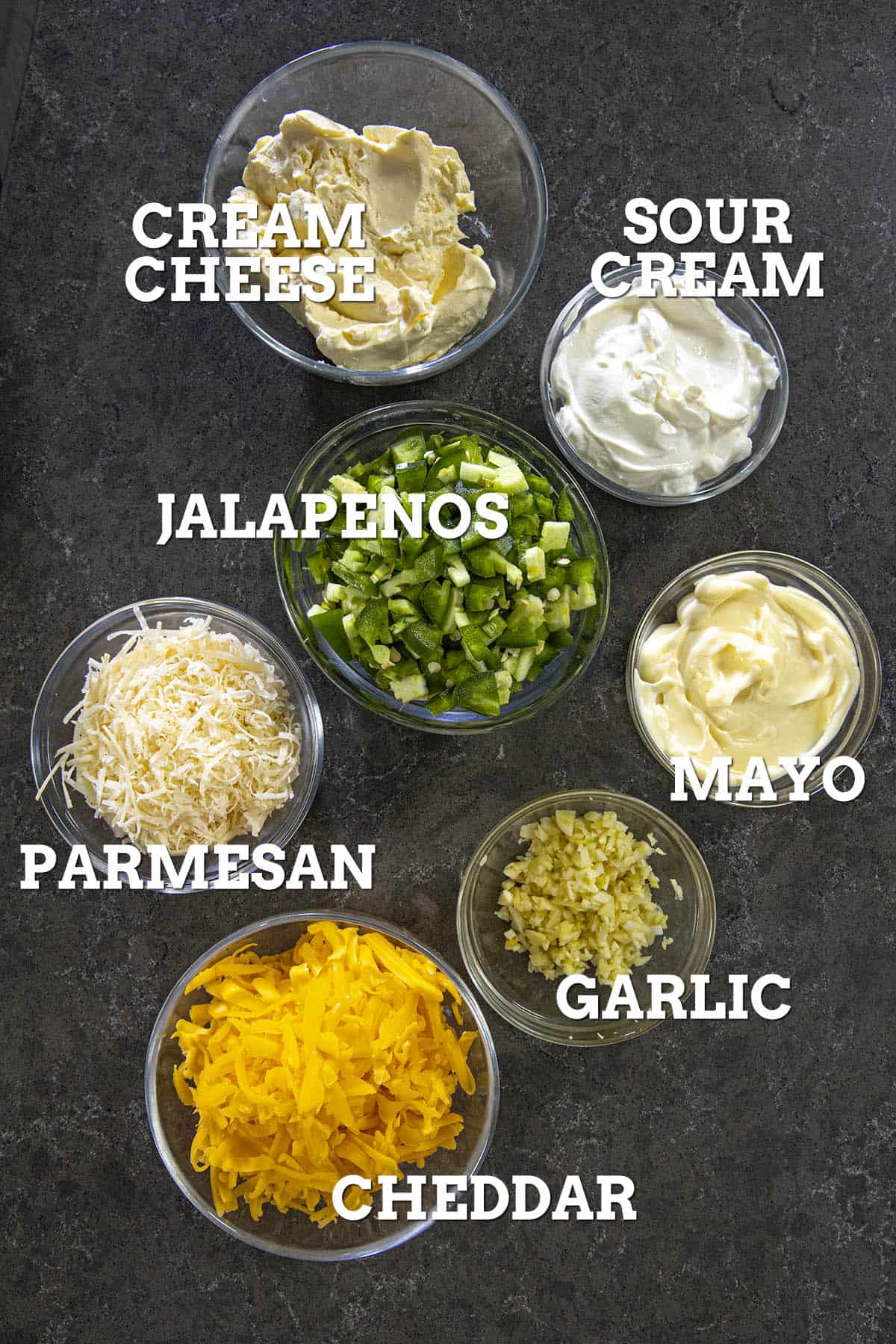 Jalapeno Popper Dip Ingredients