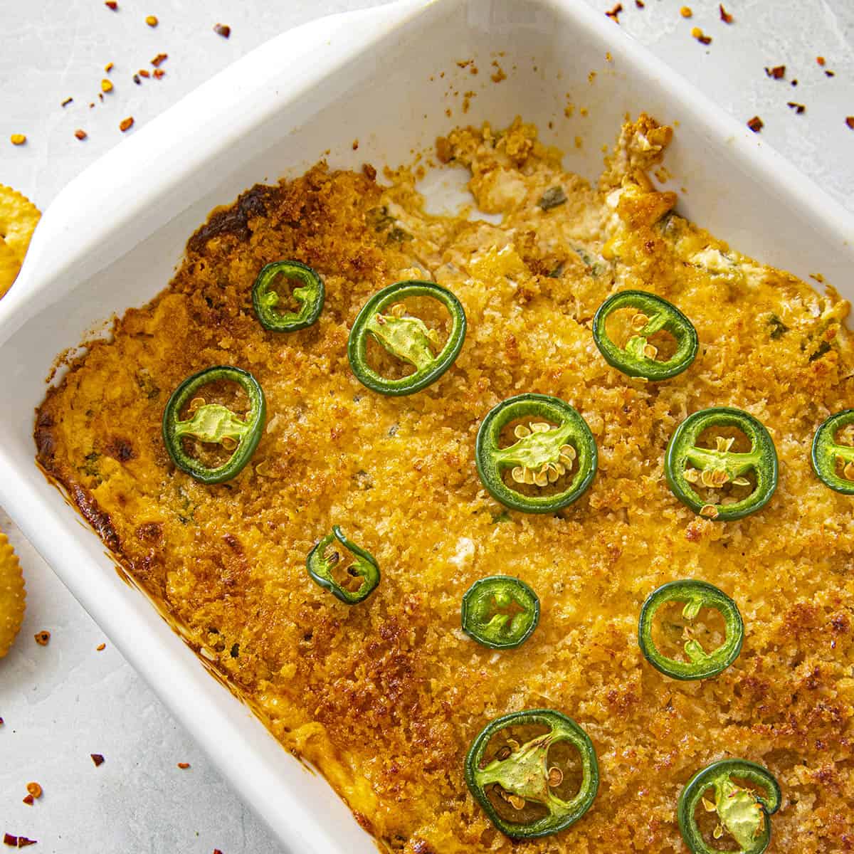 Jalapeno Popper Dip (Slow Cooker) - Life, Love, and Good Food