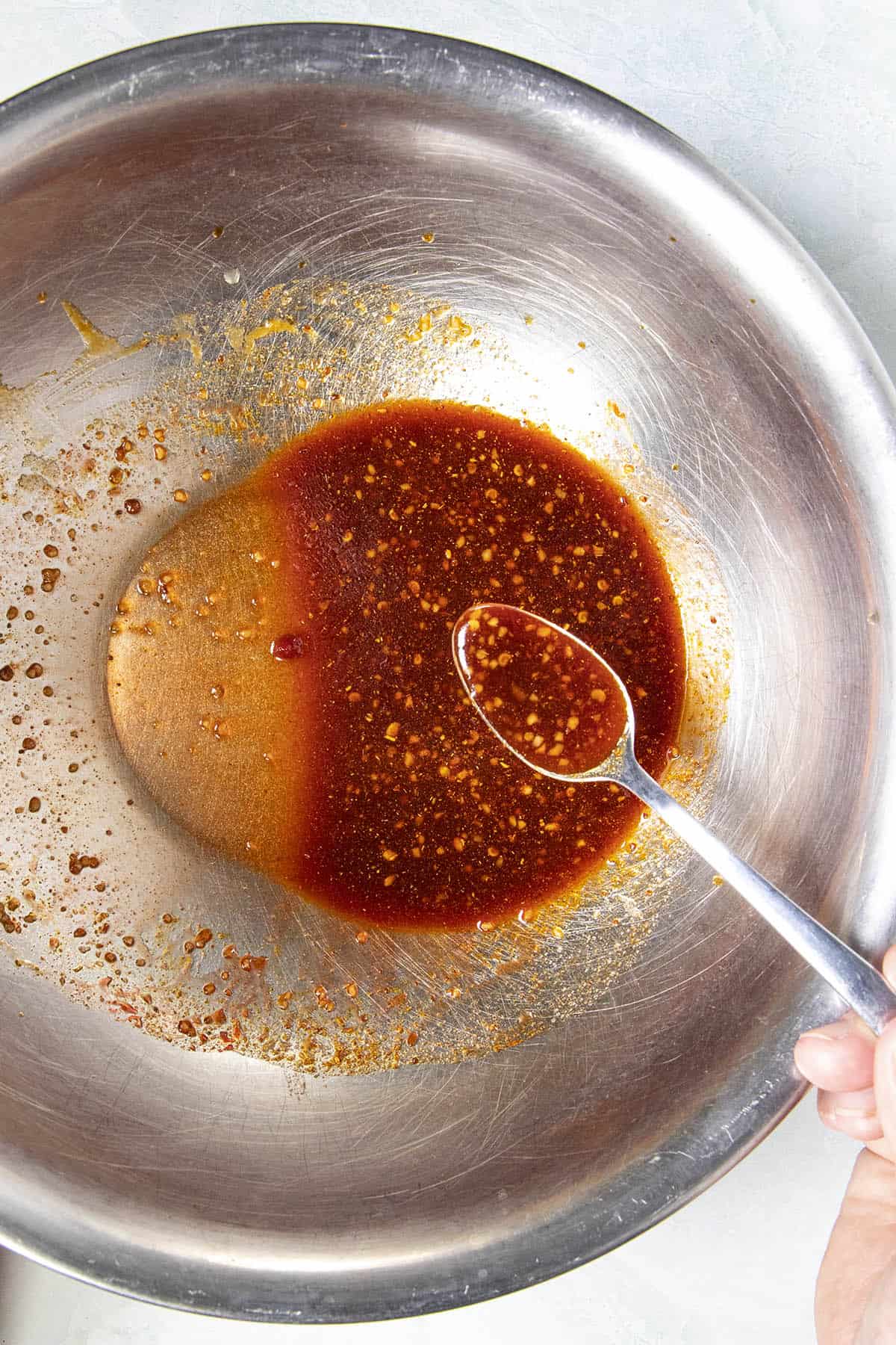 Char Siu Sauce in a bowl