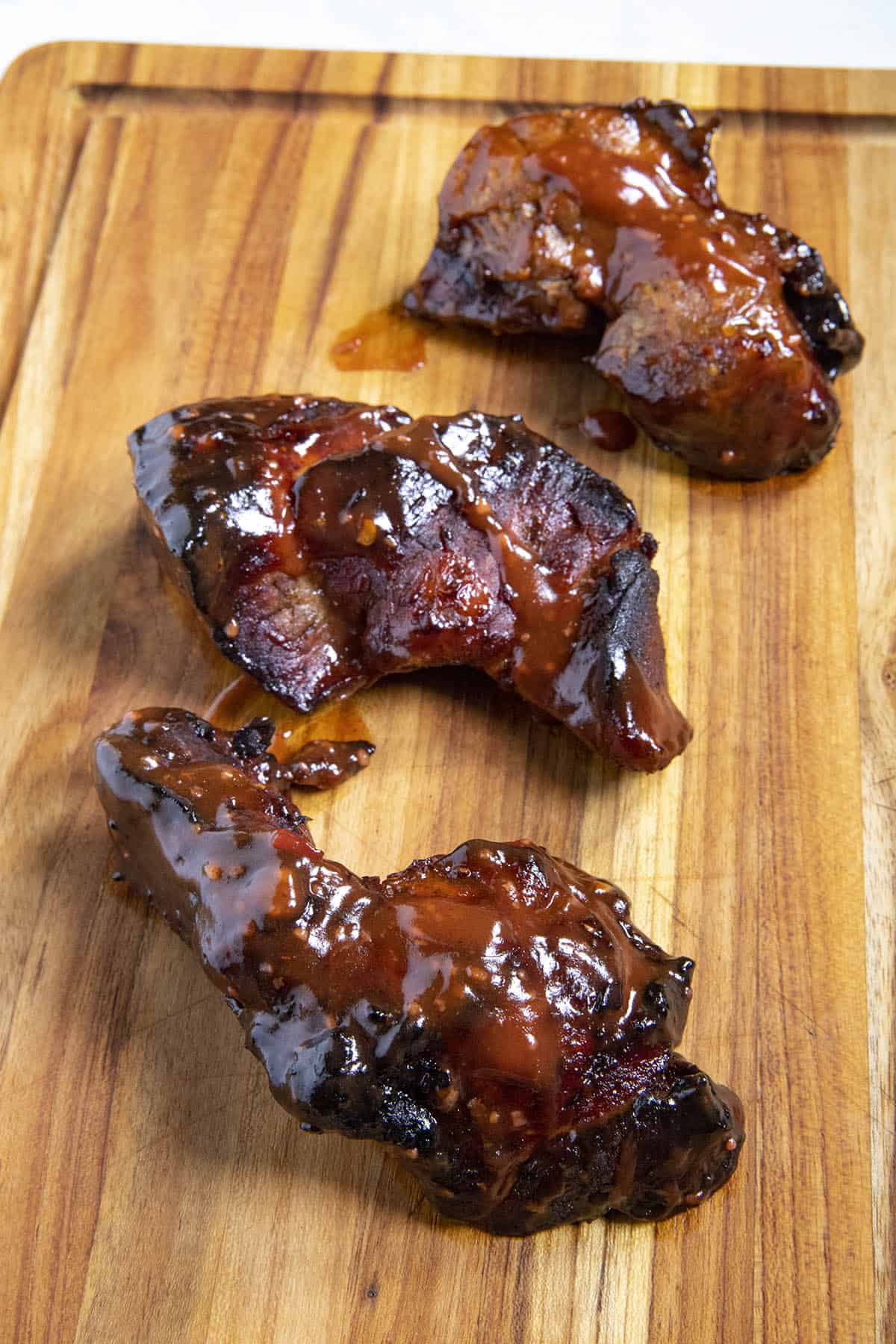 Chinese BBQ Pork (Char Siu) just out of the oven