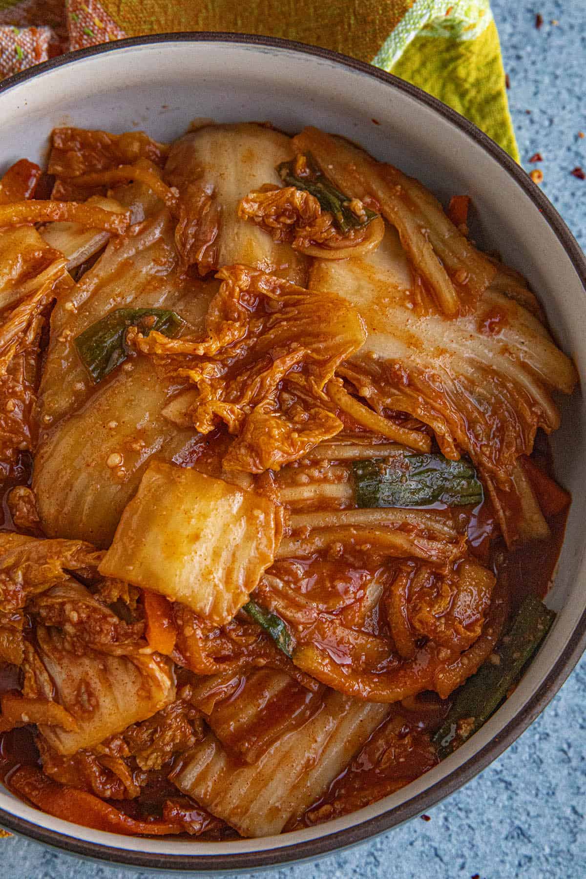 Learn how to make kimchi at home with this kimchi recipe, including