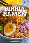 Birria Ramen Recipe