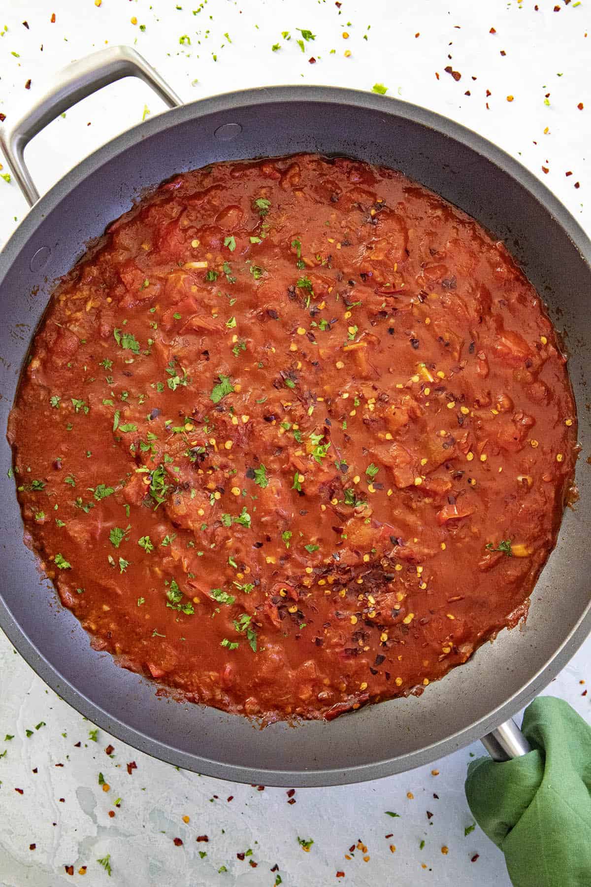 Arrabbiata Sauce ready to serve