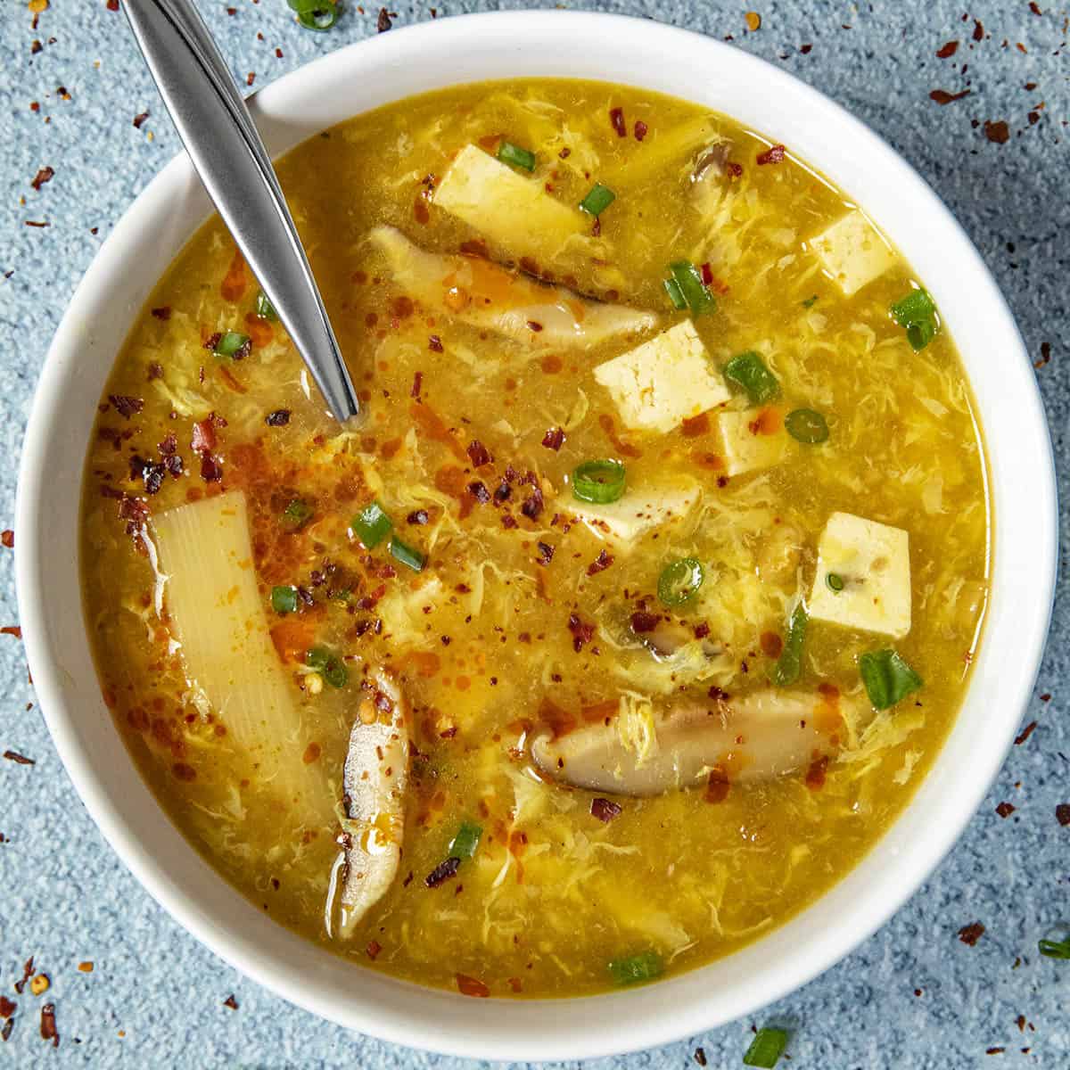 Hot and Sour Soup Recipe-image