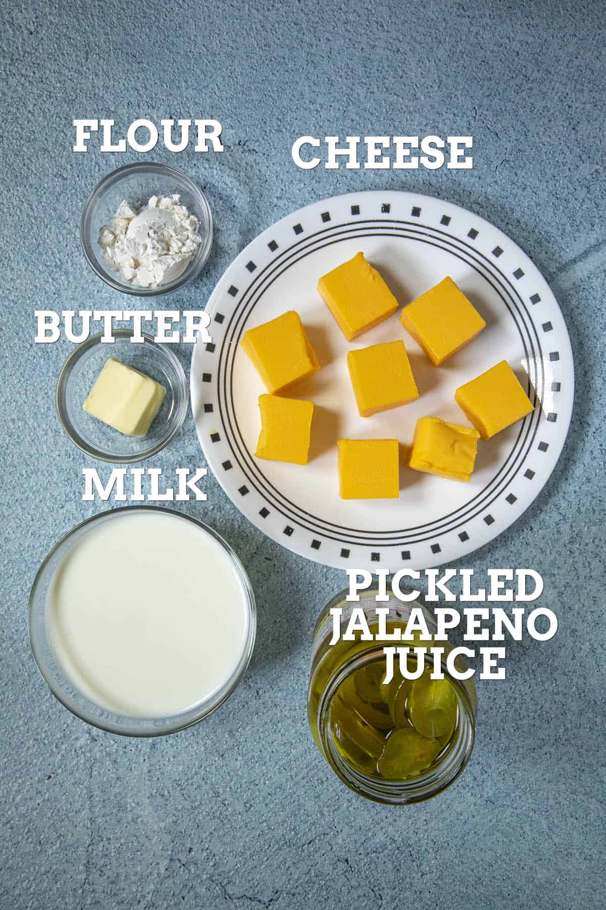 Nacho Cheese Sauce ingredients