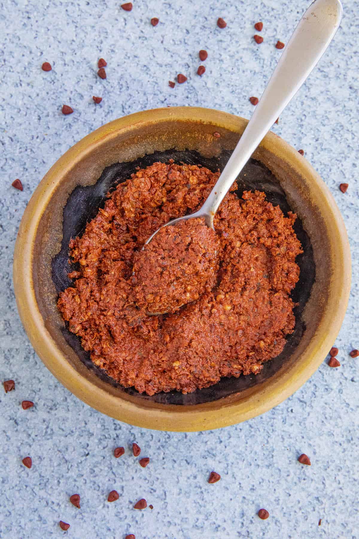 Achiote Paste in a bowl