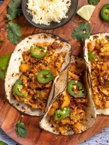 Spicy Breakfast Tacos Recipe