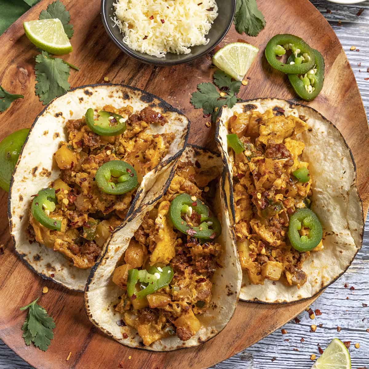 Spicy Breakfast Tacos Recipe-image