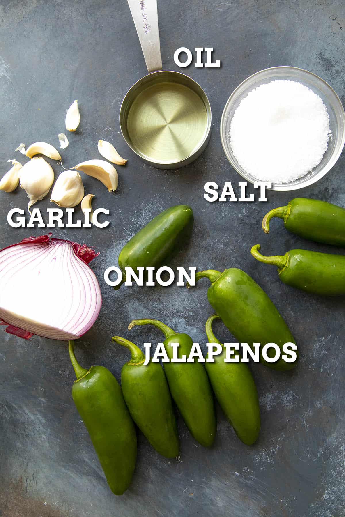 Creamy Jalapeno Sauce ingredients