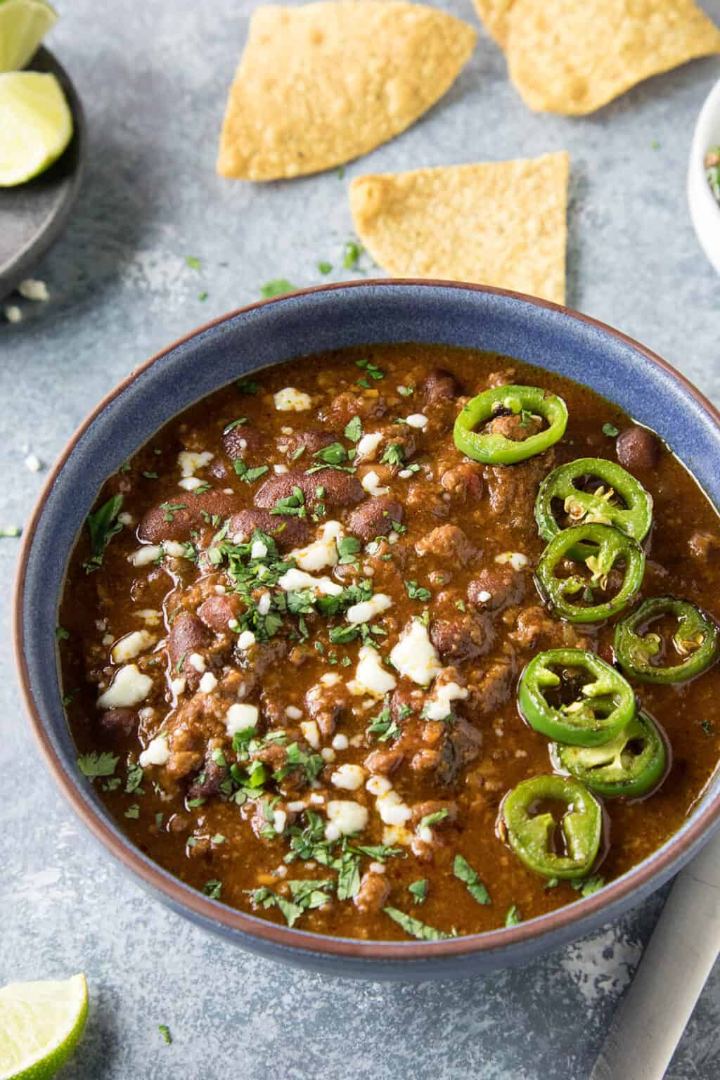 Southwest Style Slow Cooker Chili Recipe Recipe Chili Pepper Madness