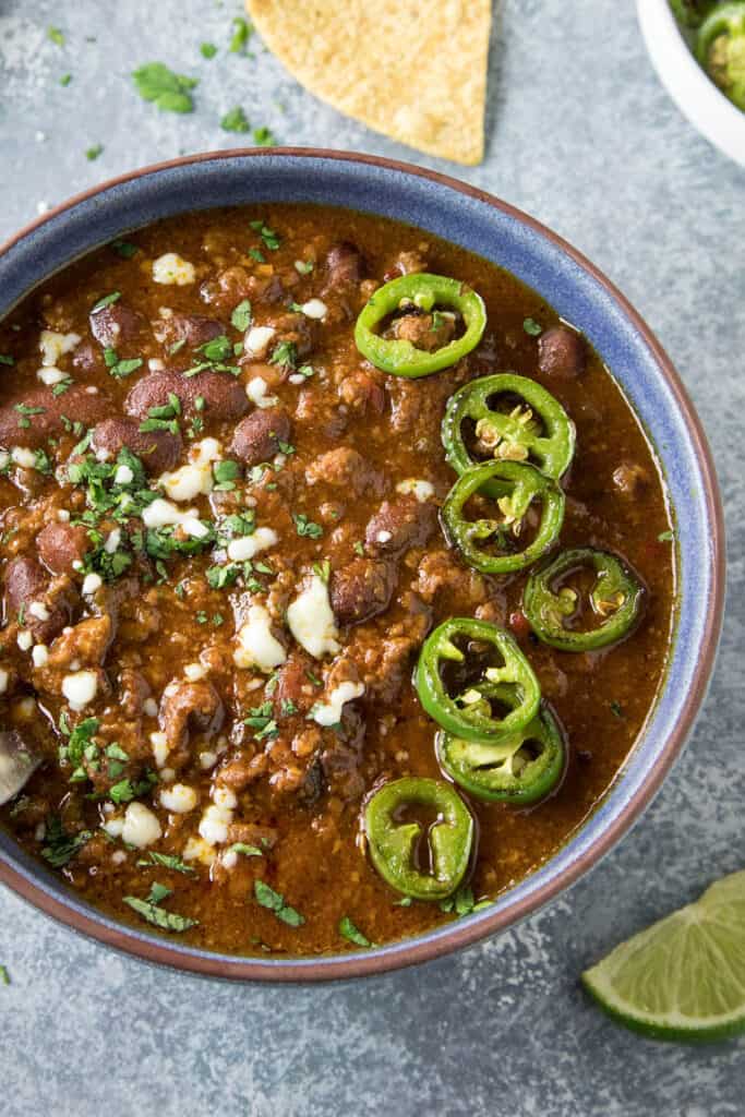 Southwest Style Slow Cooker Chili Recipe - Recipe - Chili Pepper Madness