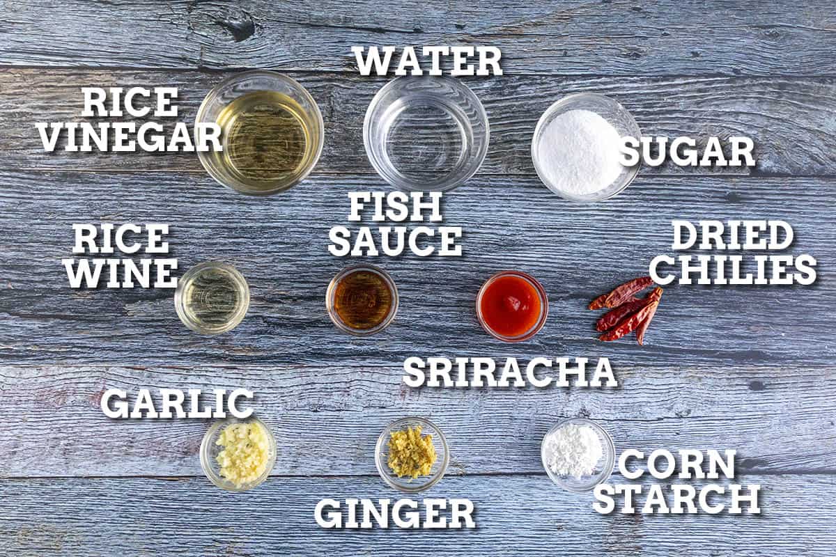 Thai Sweet Chili Sauce Ingredients